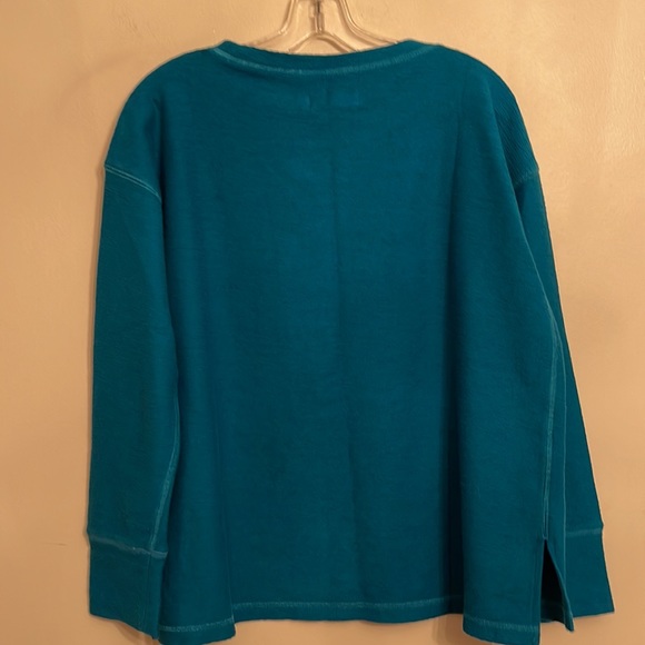 COPY - United by Blue Women’s Textured Boxy Crew Top - Picture 6 of 8
